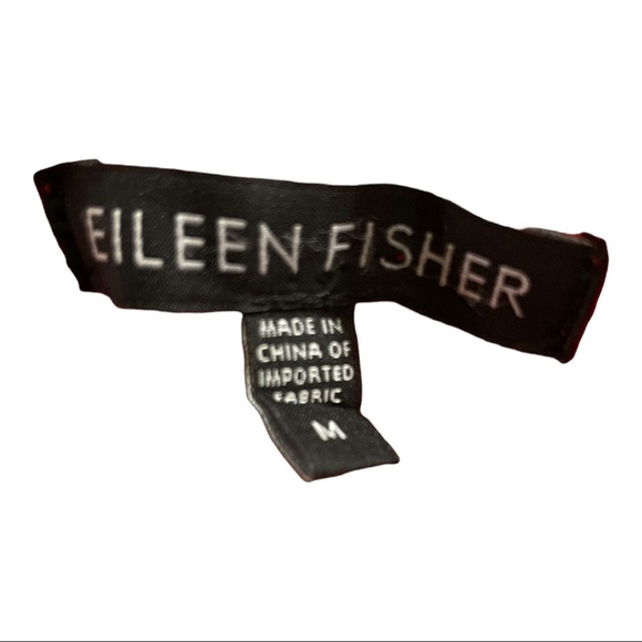 Eileen fisher stand collar hidden hood jacket zipper and snap front size medium - Picture 12 of 13